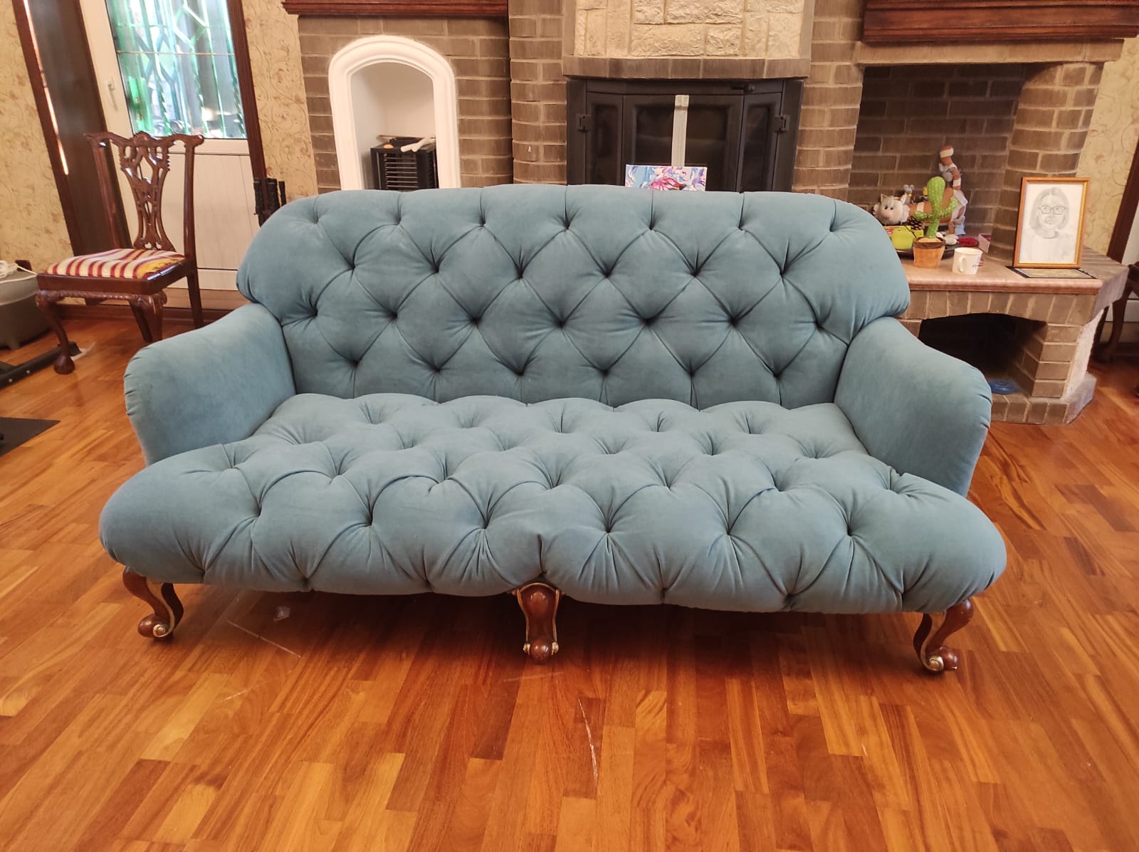 Обивка дивана. Сосенский